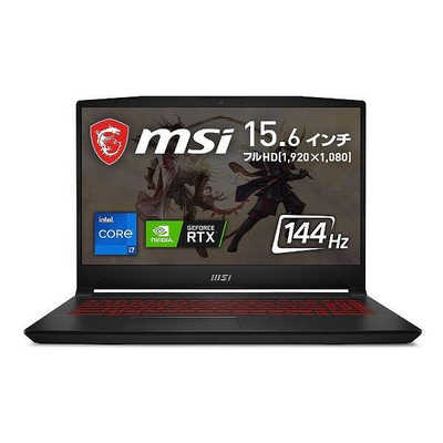 MSI ゲーミングノートパソコン Katana GF66 11U ブラック KATANA-GF66 