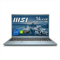 美品☆Core i7・16GB・SSD・ブルーレイ・ノートパソコン・Win11 MSI ゲーミングノートパソコン ブルーストーン [14.0型 /Windows11