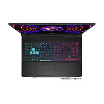 MSI ゲーミングノートパソコン Katana 15 B12V ブラック [ RTX 4070 