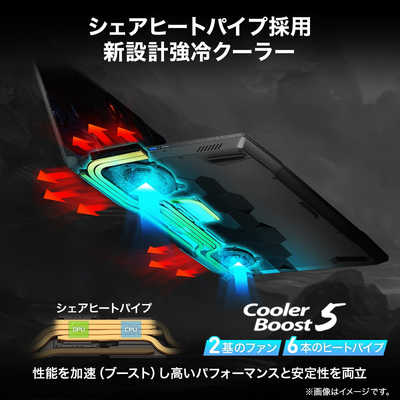 MSI ゲーミングノートパソコン Katana 17 B12V ブラック [ RTX 4060 