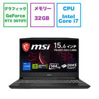 MSI ゲーミングノートPC [15.6型 /Windows11 Pro /intel Core MSI ゲーミングノートPC [15.6型 /Windows11 Pro /intel Core