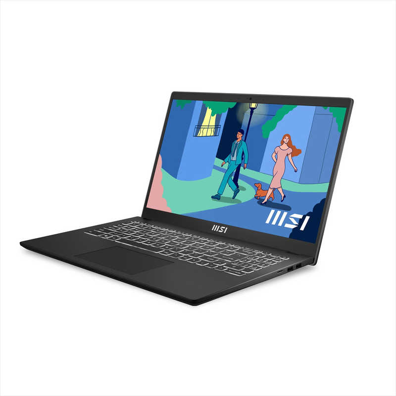 MSI MSI ビジネスノートパソコン クラシックブラック［15.6型/Win11 Home/intel Core i5/メモリ：16GB/SSD：512GB/Office HomeandBusiness］ MODERN15B11M0710JP MODERN15B11M0710JP