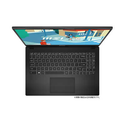 MSI 【アウトレット】ノートPC ［15.6型 /Windows11 Home /intel Core