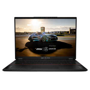 MSI ゲーミングノートPC ［18.0型 /Windows11 Pro /intel Core Ultra 9 /メモリ：64GB /SSD：2TB /英語版キーボード］ Stealth-18-MercedesAMG-A1VHG-065JP