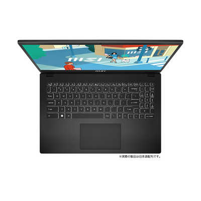 Windowsノート本体 odajima MSI ノートパソコン [ 15.6型 / Win11 / Core i5 / メモリ16GB