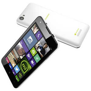 マウスコンピュータ MADOSMA パールホワイト Windows Phone 8.1・ 5型・メモリ/ストレージ：1GB/8GB microSIMｘ1 SIMフリースマートフォン MADOSMAQ501WH