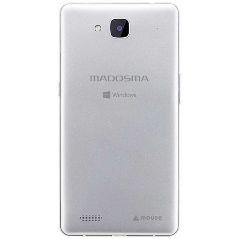 マウスコンピュータ マウスコンピュータ MADOSMA シルバー Windows 10 Mobile・6型・メモリ/ストレージ：3GB/32GB microSIMｘ1 nanoSIMｘ1 SIMフリースマートフォン  MADOSMAQ601 MADOSMAQ601