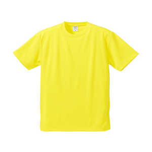 キャブ United Athle ユナイテッドアスレ 4.1オンス ドライアスレチック Tシャツ S イエロー UA590001