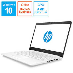 HP ノートパソコン　ピュアホワイト 6MD92PA-AAAA