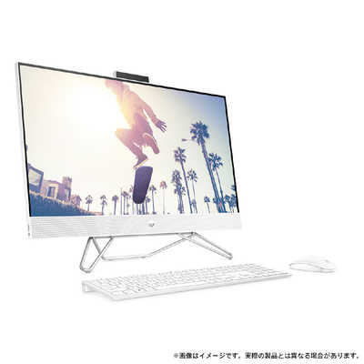 HP デスクトップパソコン All-in-One 27-cb0002jp スターリーホワイト