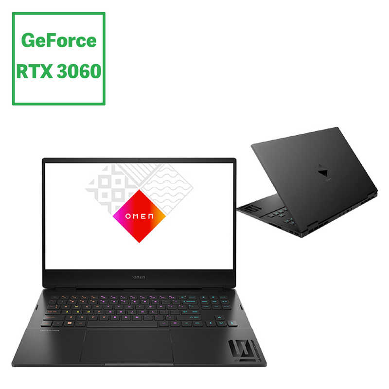 HP ゲーミングノートパソコン OMEN Gaming Laptop 6M0W4PAAACB シャドウブラック 6M0W4PAAACB の