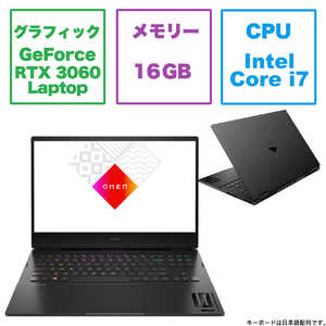 HP ゲーミングノートパソコン OMEN Gaming Laptop 6M0W4PA-AACB シャドウブラック 6M0W4PAAACB