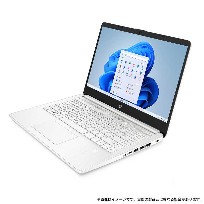 HP HP モバイルノートパソコン ピュアホワイト ［14.0型 /Windows11 Home /AMD Ryzen 5 /メモリ：8GB /SSD：256GB］ 6F8S3PAAANA 6F8S3PAAANA