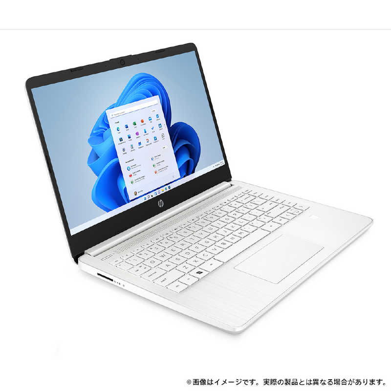 HP HP モバイルノートパソコン ピュアホワイト ［14.0型 /Windows11 Home /AMD Ryzen 5 /メモリ：8GB /SSD：256GB］ 6F8S3PAAANA 6F8S3PAAANA