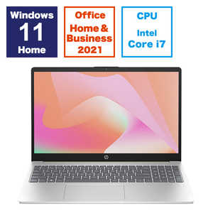 HP Ρȥѥ 15-fd0000 G1ǥ15.6 /Windows11 Home /intel Core i7 /ꡧ16GB /SSD512GB  ॴ 807B0PA-AAAB