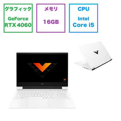 HP ゲーミングノートパソコン Victus G1モデル(RTX4060) [16.1型 