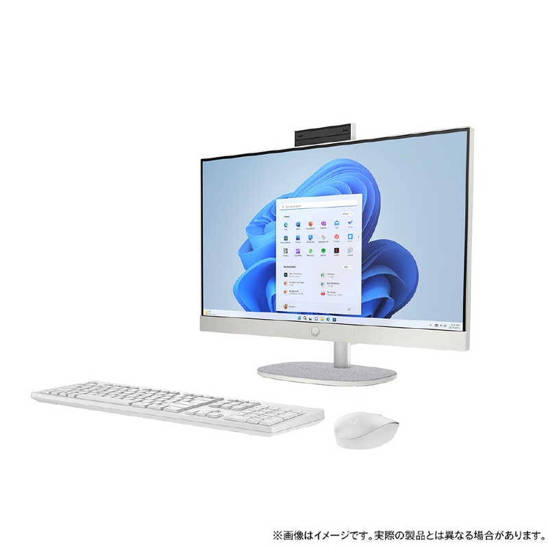 HP HP 24-AiO (i5/16GB/1TB/Win11) ［23.8型 /intel Core i5 /メモリ：16GB /SSD：1TB］ シェルホワイト 892V3PAAAAE 892V3PAAAAE