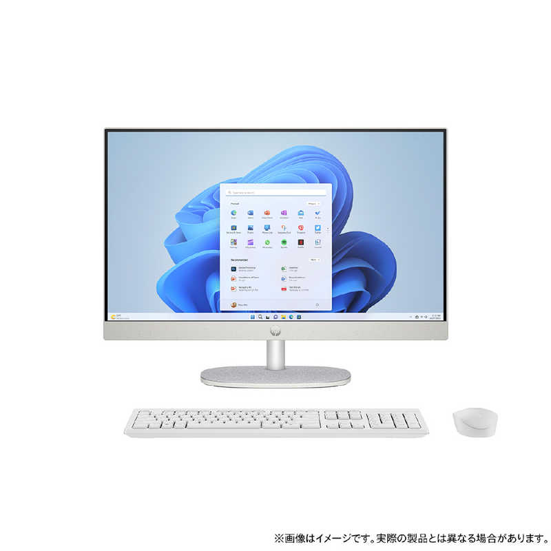 HP HP 24-cr1000 AiO 24-cr1000 ［23.8型 /intel Core Ultra 5 /メモリ：16GB /SSD：1TB］ シェルホワイト A2MM2PA-AAAB A2MM2PA-AAAB