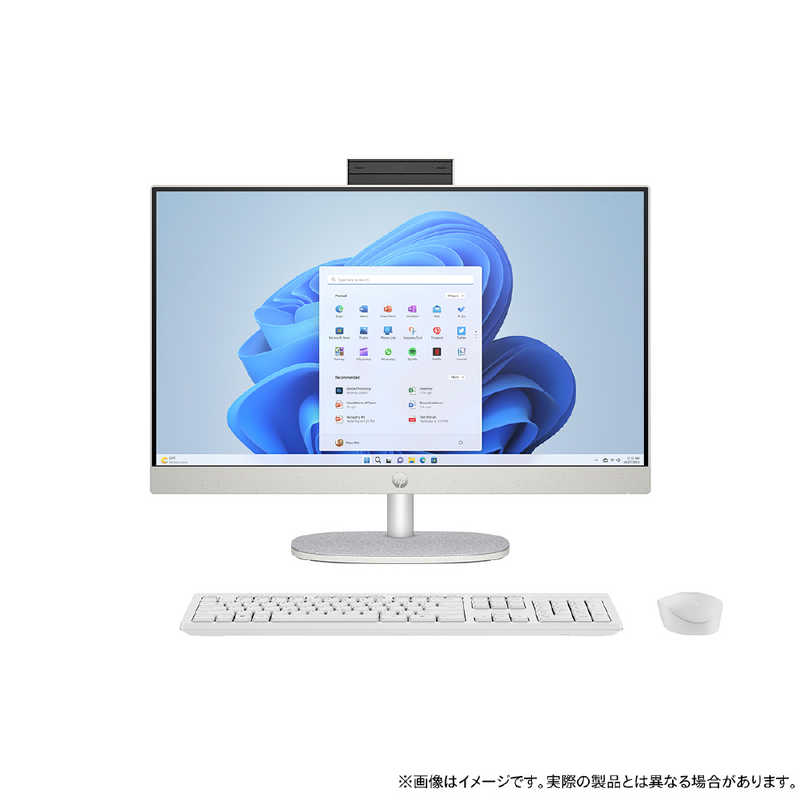 HP HP 24-cr1000 AiO 24-cr1000 ［23.8型 /intel Core Ultra 5 /メモリ：16GB /SSD：1TB］ シェルホワイト A2MM2PA-AAAB A2MM2PA-AAAB