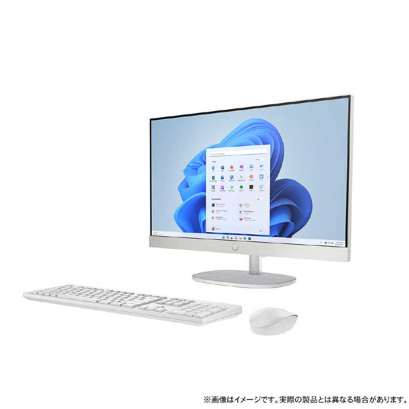 HP HP 24-cr1000 AiO 24-cr1000 ［23.8型 /intel Core Ultra 5 /メモリ：16GB /SSD：1TB］ シェルホワイト A2MM2PA-AAAB A2MM2PA-AAAB