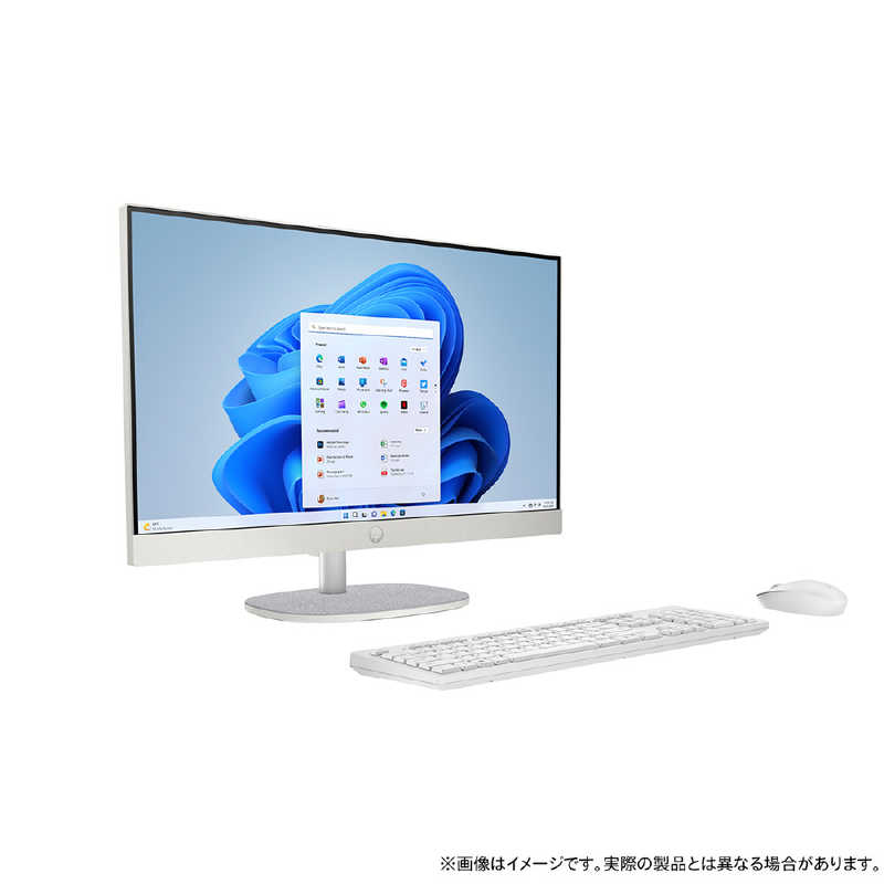 HP HP 24-cr1000 AiO 24-cr1000 ［23.8型 /intel Core Ultra 5 /メモリ：16GB /SSD：1TB］ シェルホワイト A2MM2PA-AAAB A2MM2PA-AAAB