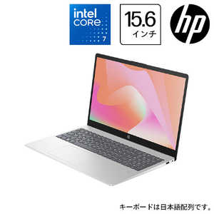 HP ノートパソコン 15.6/Core 7/16GB/512GB/o無/w11 ナチュラルシルバー AY6R6PA-AAAA HP ノートパソコン 15.6/Core 7/16GB/512GB/o無/w11 ナチュラルシルバー AY6R6PA-AAAA