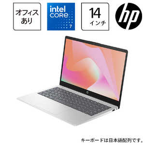 HP ノートパソコン 14/Core 7/16GB/512GB/o2024 H&B/w11 ナチュラルシルバー AY6S5PA-AAAC HP ノートパソコン 14/Core 7/16GB/512GB/o2024 H&B/w11 ナチュラルシルバー AY6S5PA-AAAC