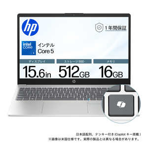 HP Ρȥѥ 15.6 / Windows11 Home / intel Core 5 / ꡧ16GB / SSD512GB ʥ륷С BJ0M5PA-AAAA