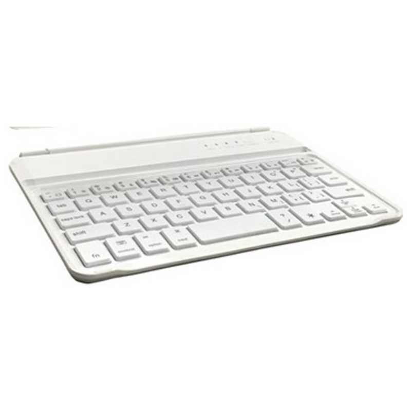 マグレックス マグレックス iPad mini 3／2／1用　薄型 アルミカバー ＋ バックライト搭載Bluetoothキーボード　ホワイト　MK8100UV-WH　ホワイト MK8100UV-WH MK8100UV-WH