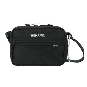 トップハウス Rename CORDURA ナイロンショルダーバッグ ブラックxホワイト RSN80028 トップハウス Rename CORDURA ナイロンショルダーバッグ ブラックxホワイト RSN80028
