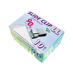 東京金属工業 スライドクリップLL 10P シルバー SC-LL10S 東京金属工業 スライドクリップLL 10P シルバー SC-LL10S