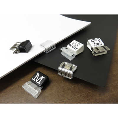 東京金属工業 スライドクリップ［クリア］L5Pホワイト SCC-L5W の通販