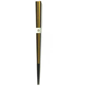土直漆器 六角箸 光線 金 CL159 土直漆器 六角箸 光線 金 CL159