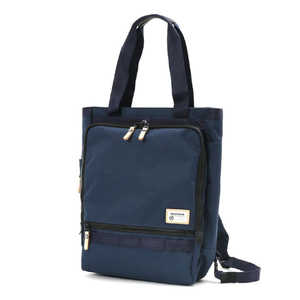 HARVEST 2Wayリュックトート moustache on time ネイビー JKA-2011 HARVEST 2Wayリュックトート moustache on time ネイビー JKA-2011