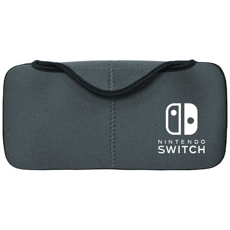 キーズファクトリー キーズファクトリー QUICK POUCH for Nintendo Switch グレー  