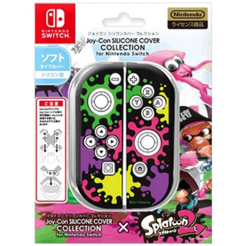 キーズファクトリー キーズファクトリー ジョイコンシリコンカバーコレクション for Nintendo Switch（スプラトゥーン2） Type-A CJS-001-1［Switch］ ｼﾞｮｲｺﾝｼﾘｺﾝｽﾌﾟﾗ2A ｼﾞｮｲｺﾝｼﾘｺﾝｽﾌﾟﾗ2A