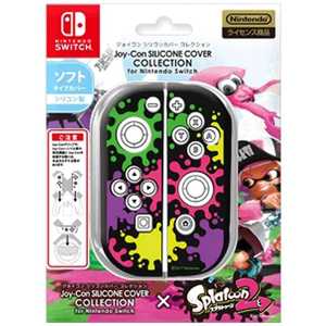 キーズファクトリー ジョイコンシリコンカバーコレクション for Nintendo Switch（スプラトゥーン2） Type-A CJS-001-1［Switch］ ｼﾞｮｲｺﾝｼﾘｺﾝｽﾌﾟﾗ2A