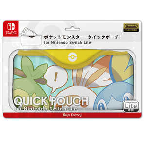 キーズファクトリー ポケットモンスター クイックポーチ for Nintendo Switch Lite フレンズ CQP-101-3 ﾎﾟｹﾓﾝｸｲｯｸﾎﾟｰﾁﾌﾚﾝｽﾞ