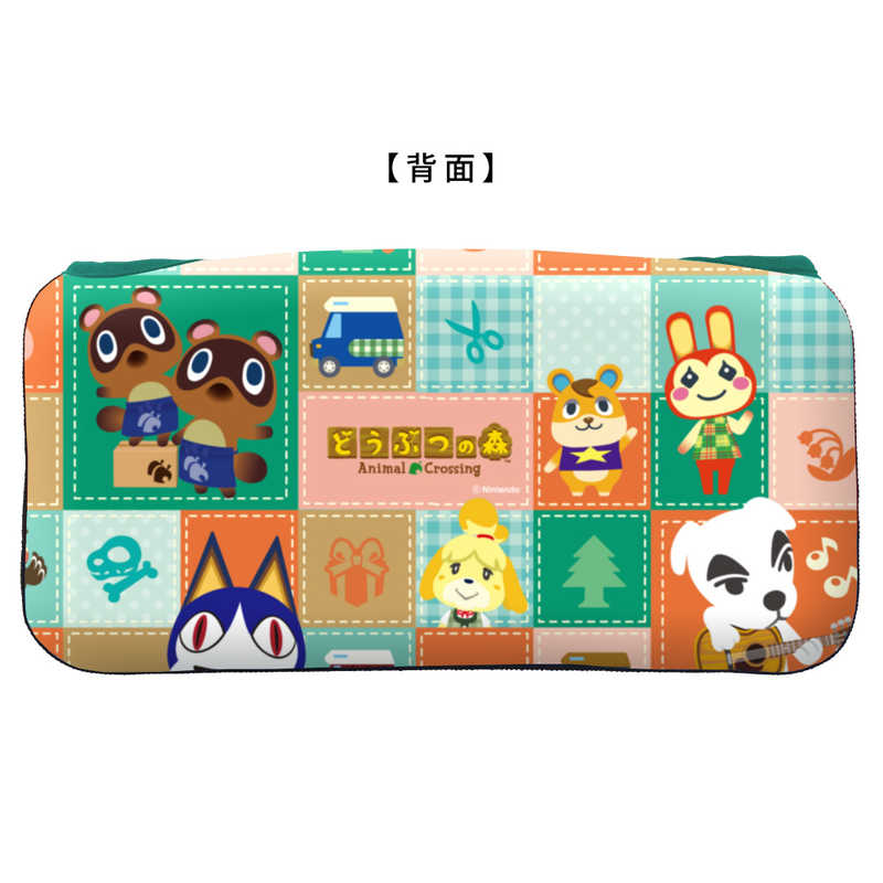キーズファクトリー キーズファクトリー QUICK POUCH COLLECTION for Nintendo Switch どうぶつの森Type-A CQP-009-1 どうぶつの森Type-A CQP-009-1