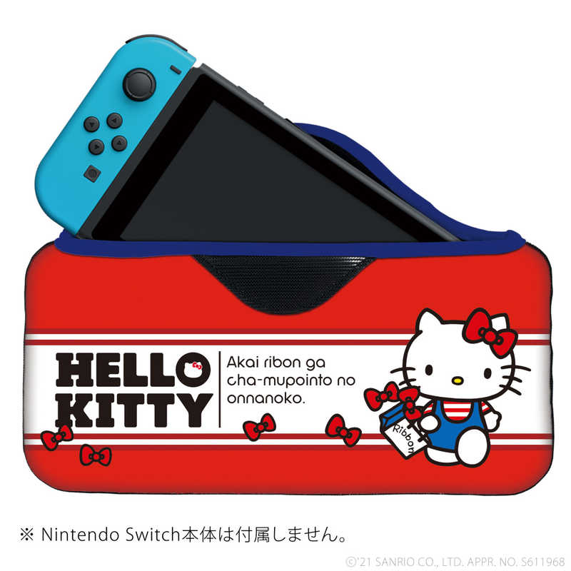 キーズファクトリー キーズファクトリー サンリオキャラクターズ クイックポーチfor Nintendo Switch　ハローキティ  