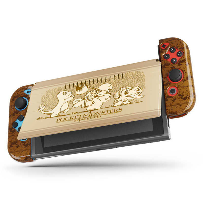 キーズファクトリー キーズファクトリー ポケットモンスター きせかえカバーTPUセット for Nintendo Switch  