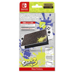 キーズファクトリー new フロントカバー COLLECTION for Nintendo Switch(有機ELモデル) (スプラトゥーン3)Type-B 