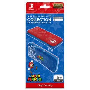 キーズファクトリー スリムハードケース COLLECTION for Nintendo Switch Lite(スーパーマリオ) CSH-107-1