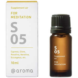 アットアロマ Supplement air S05 メディテーション 10ml DOOS0510 アットアロマ Supplement air S05 メディテーション 10ml DOOS0510