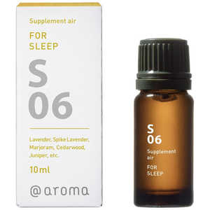 アットアロマ Supplement air S06 スリープ 10ml DOOS0610 アットアロマ Supplement air S06 スリープ 10ml DOOS0610