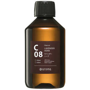 アットアロマ Clean air C08 ラベンダーハーブ 250ml DOOC0825 アットアロマ Clean air C08 ラベンダーハーブ 250ml DOOC0825