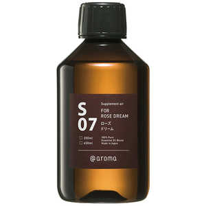 アットアロマ Supplement air S07 ローズドリーム 250ml DOOS0725 アットアロマ Supplement air S07 ローズドリーム 250ml DOOS0725