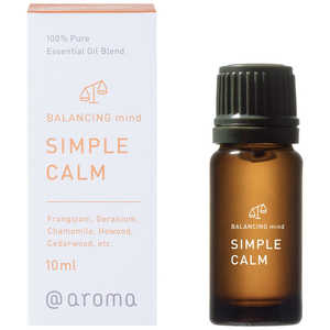 オイルBALANCING mind シンプルカーム10ml アットアロマ DOOBSC10 オイルBALANCING mind シンプルカーム10ml アットアロマ DOOBSC10