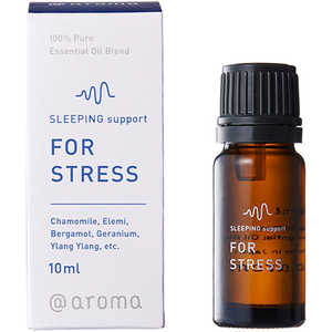 アットアロマ SLEEPING support(スリーピングサポート)エッセンシャルオイル フォーストレス 10mL DOOSFS10