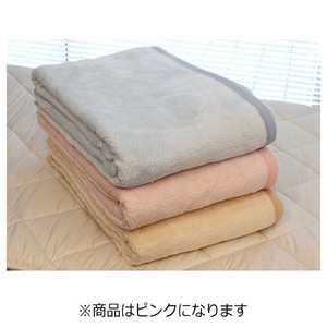 メルクロス 綿毛布 ムジカラー(シングルサイズ/140×210cm/ピンク) 